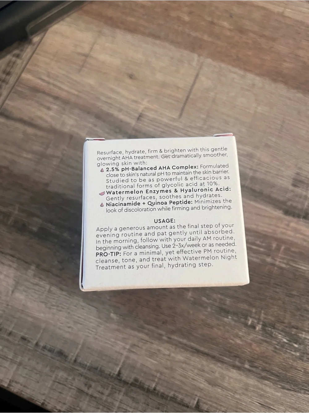Glow Recipe - Watermelon Glow AHA Night Treatment